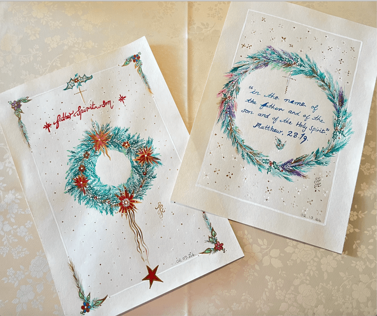 CHRISTMAS ART 2023-24. THE SPIRITUAL ESSENCE OF CHRISTMAS – Matthew 28:&nbsp;19.