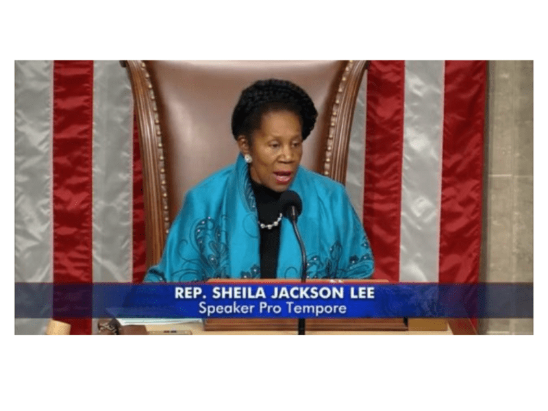 CONGRESSWOMAN SHEILA JACKSON LEE&nbsp;(D)-TEXAS